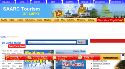 sri-lanka.saarctourism.org