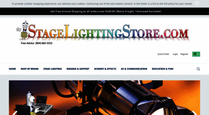 stagelightingstore.com