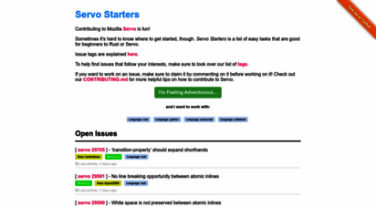 starters.servo.org