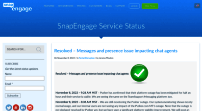 status.snapengage.com