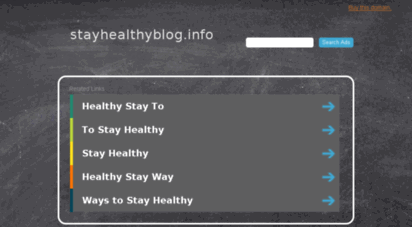 stayhealthyblog.info