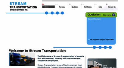 streamtransportation.com