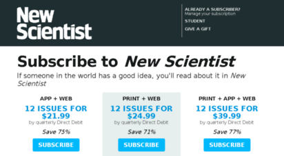 subscribe.newscientist.com