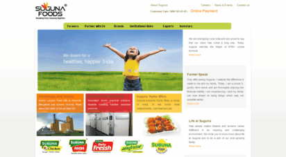 sugunafoods.co.in