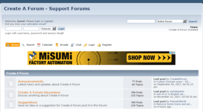 support.createaforum.com
