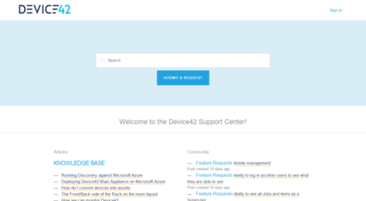 support.device42.com