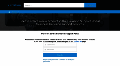 support.haivision.com