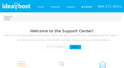 support.ideahost.com