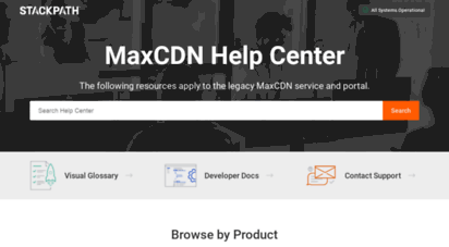 support.maxcdn.com