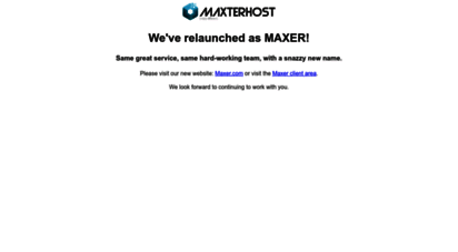 support.maxterhost.com