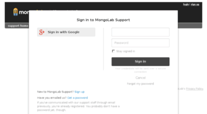 support.mongolab.com
