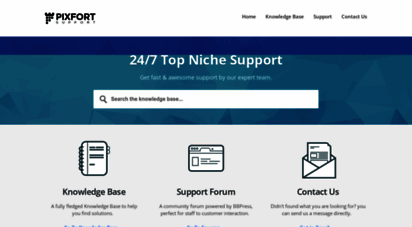 support.pixfort.com