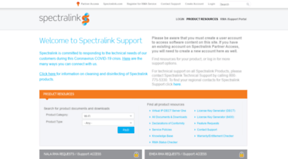 support.spectralink.com