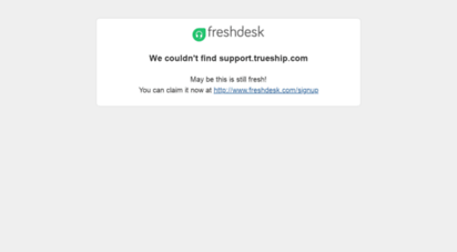 support.trueship.com