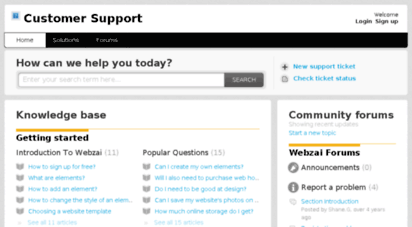 support.webzai.com