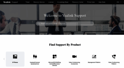 support.yealink.com
