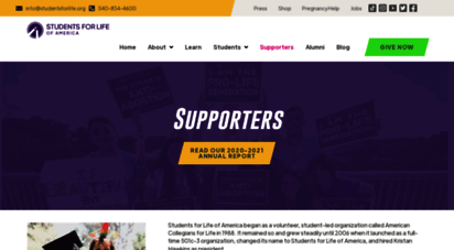 supporters.studentsforlife.org