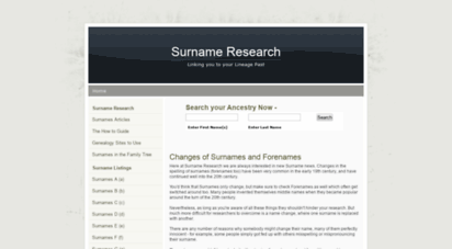 surnameresearch.co.uk
