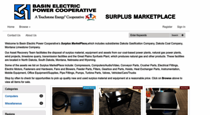 surplusmarketplace.basinelectric.com