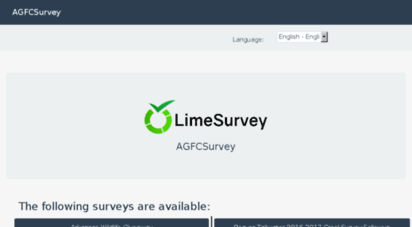 survey.agfc.com