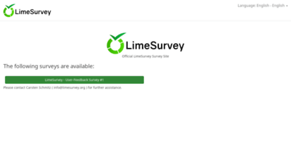 survey.limesurvey.org