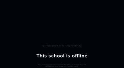 sustainable-leadership-institute.usefedora.com