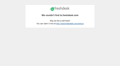 ta.freshdesk.com