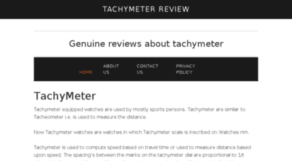 tachy-meter.com