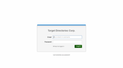 targetdirectories.createsend.com