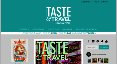 tasteandtravelmagazine.com