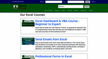 teachexcel.com