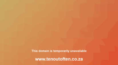 tenoutoften.co.za
