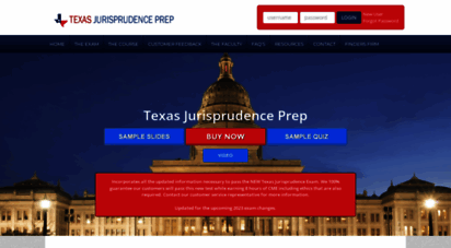 Texas Jurisprudence Exam Prep