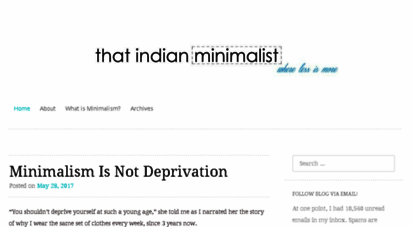 thatindianminimalist.wordpress.com