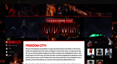 the-freedom-five.obsidianportal.com