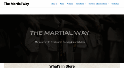 the-martial-way.com