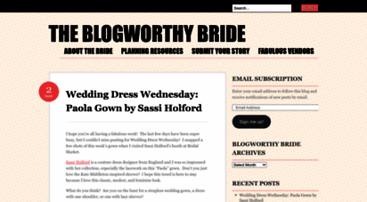 theblogworthybride.wordpress.com