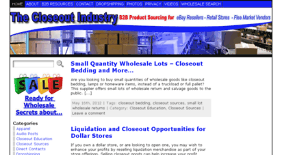 thecloseoutindustry.com