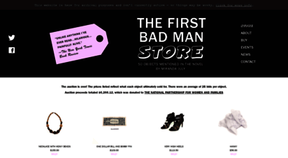 The First Bad Man Store