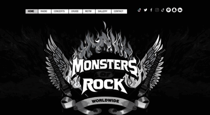 themonstersofrock.com