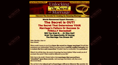 thesecretofmarriage.com