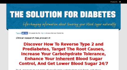 thesolutionfordiabetes.com