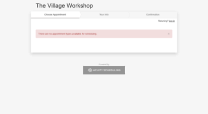 thevillageworkshop.acuityscheduling.com
