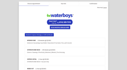 thewaterboys.acuityscheduling.com