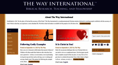 thewayinternational.com