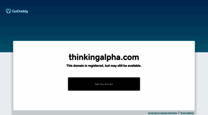 thinkingalpha.com