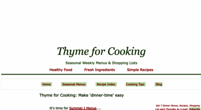 thymeforcooking.com