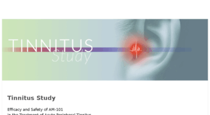 tinnitus-study.info
