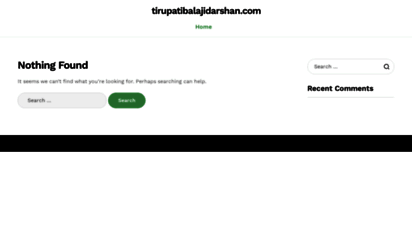 tirupatibalajidarshan.com