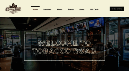 tobaccoroadsportscafe.com